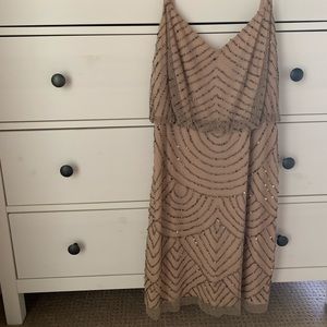 Adriana Papell Sequin Dress